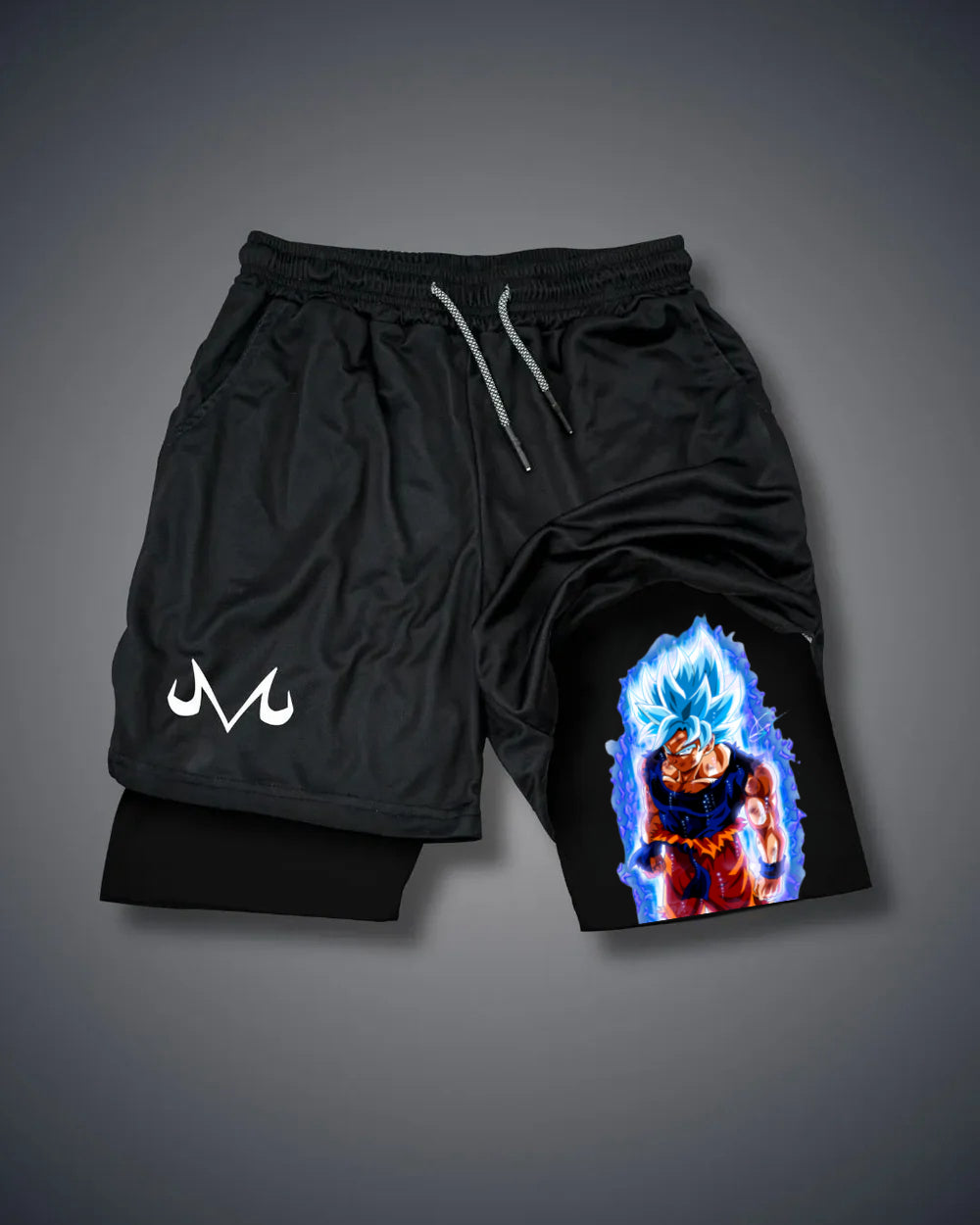 Dragon Ball Z Goku Blue Performance Shorts