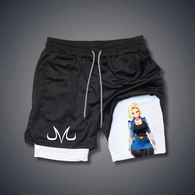 Dragon Ball Z Android 18 Performance Shorts