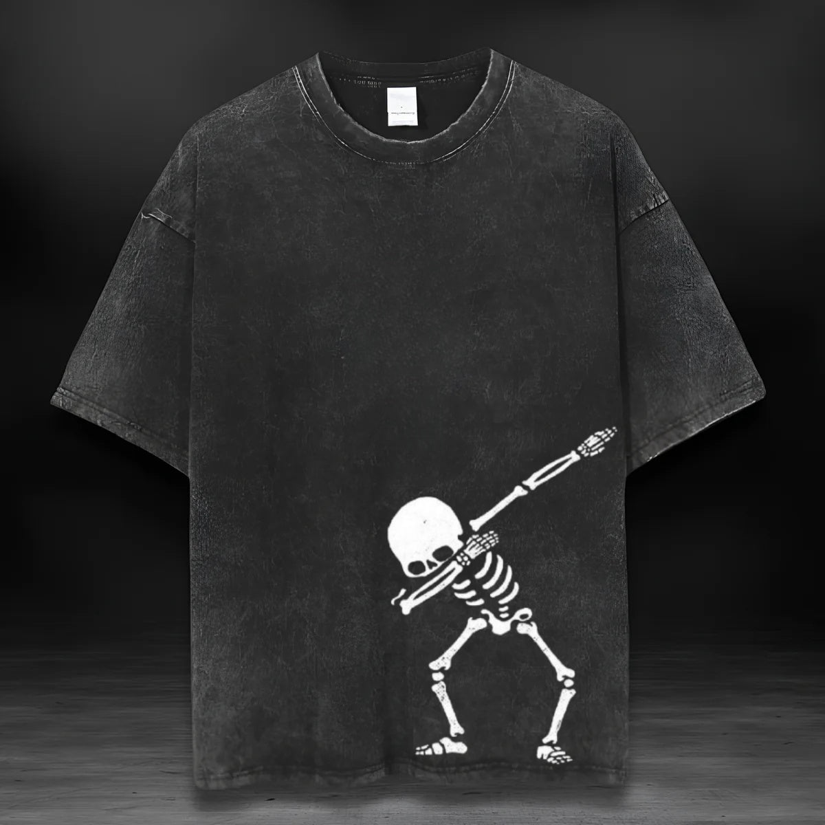 Skull Vintage Washed T-shirt v2