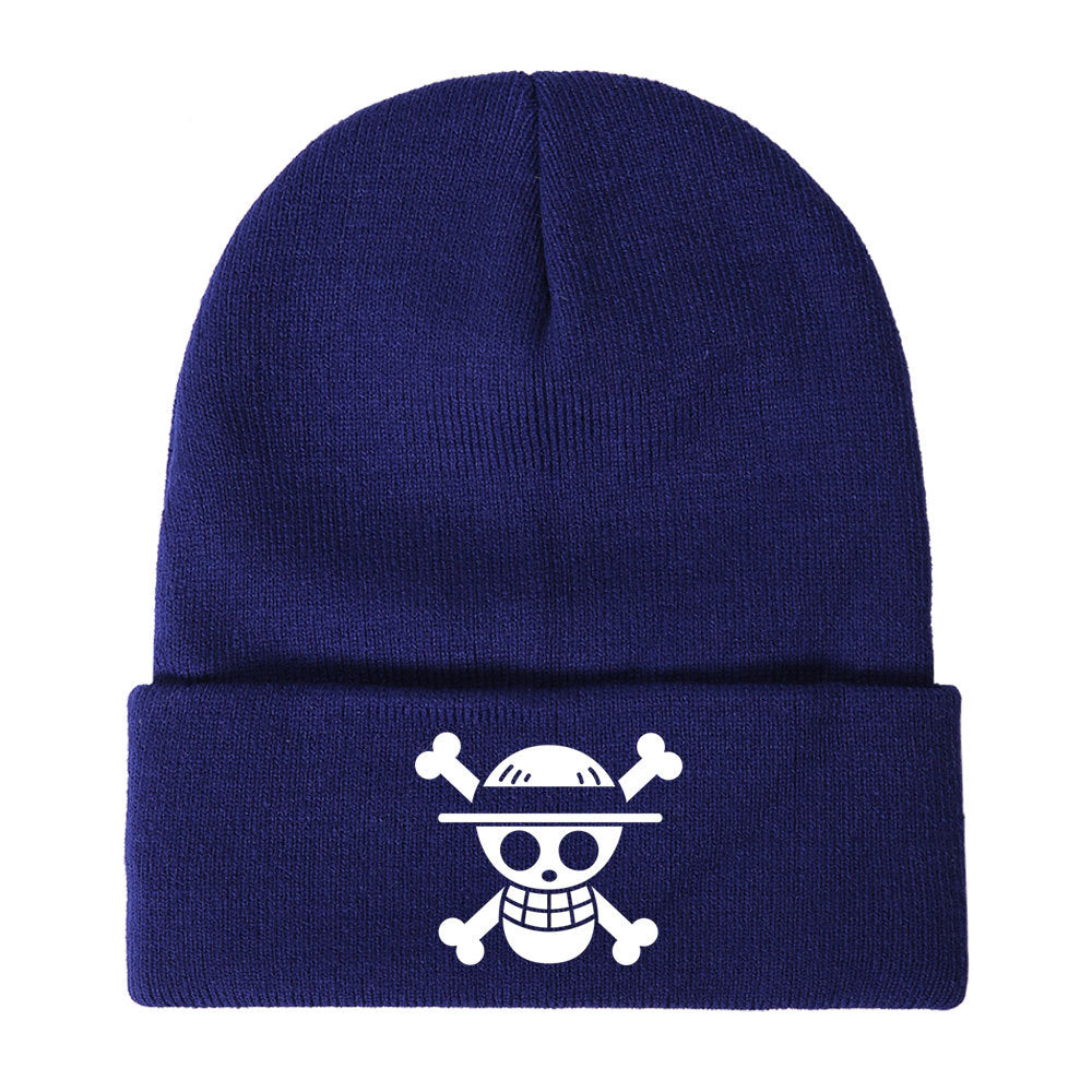 Unisex Straw Hat Anime Casual Warm Beanie