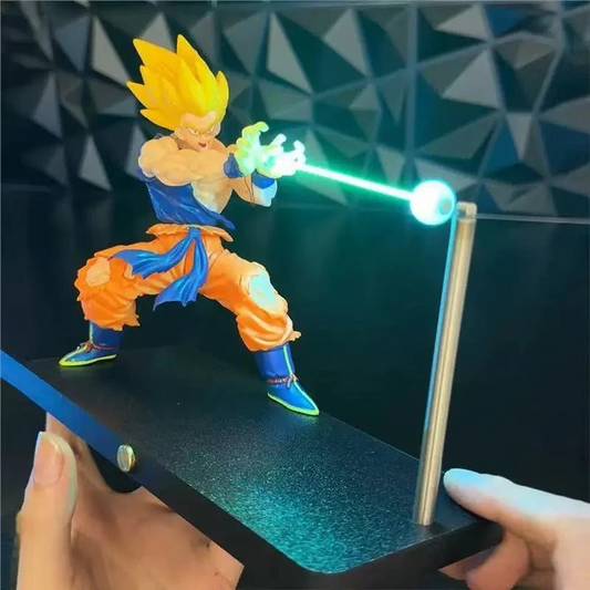 Black Friday 50% OFF - 🎁Super Saiyan Magnetic LED Night Light – Kamehameha Wave Effect Lamp