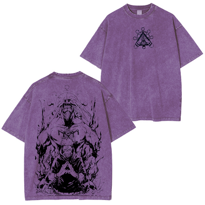 Sukuna & Mahoraga Vintage Washed Unisex T-Shirt