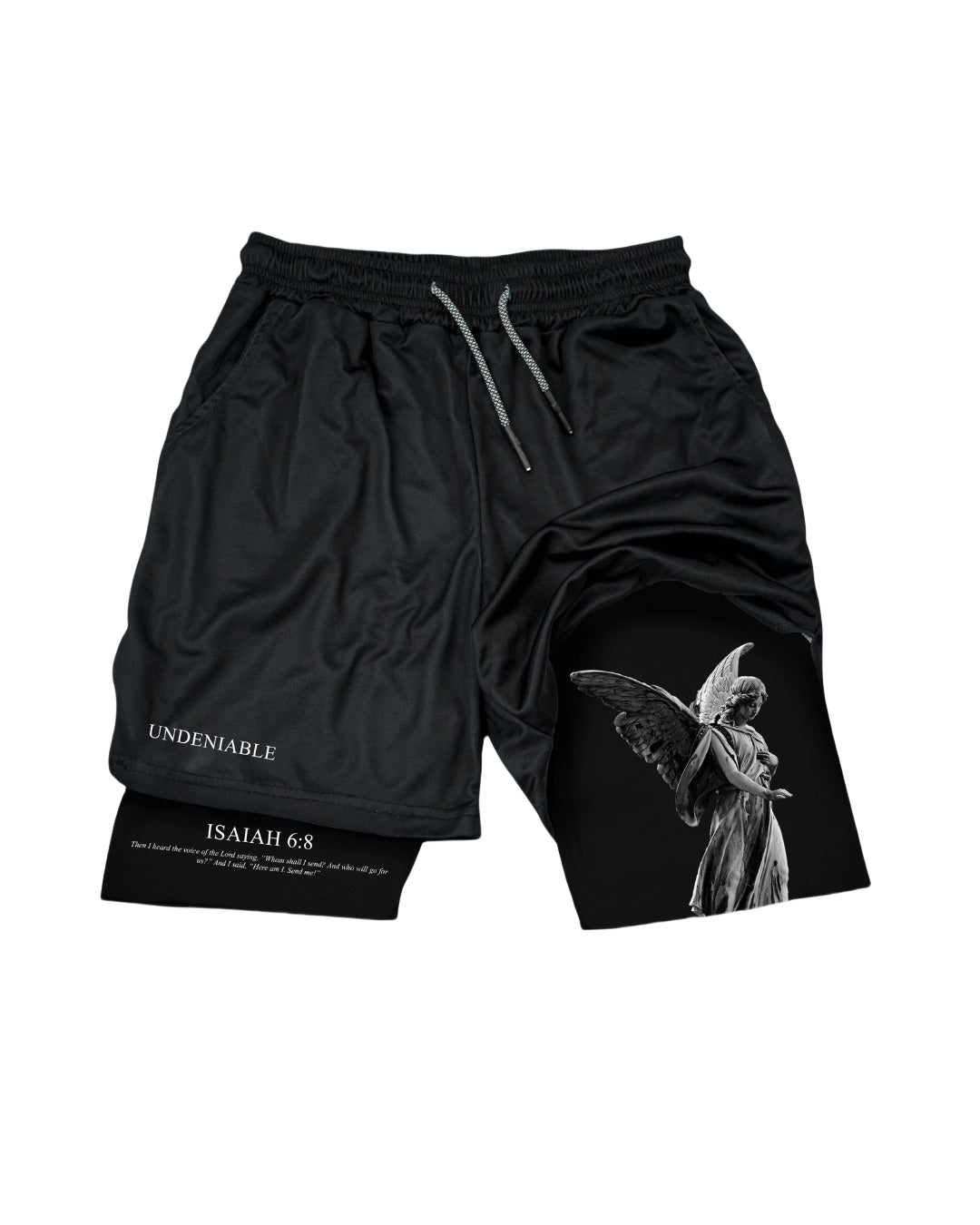 Isaiah 6:8 Angel Performance Shorts