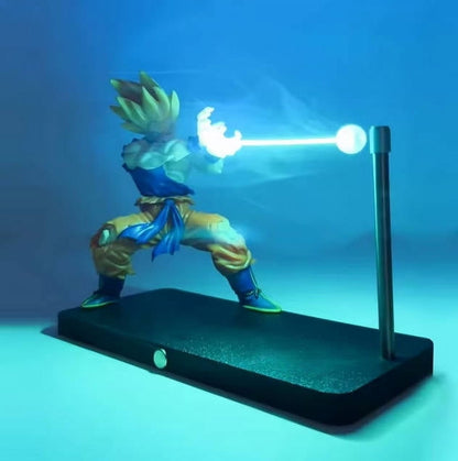 Black Friday 50% OFF - 🎁Super Saiyan Magnetic LED Night Light – Kamehameha Wave Effect Lamp