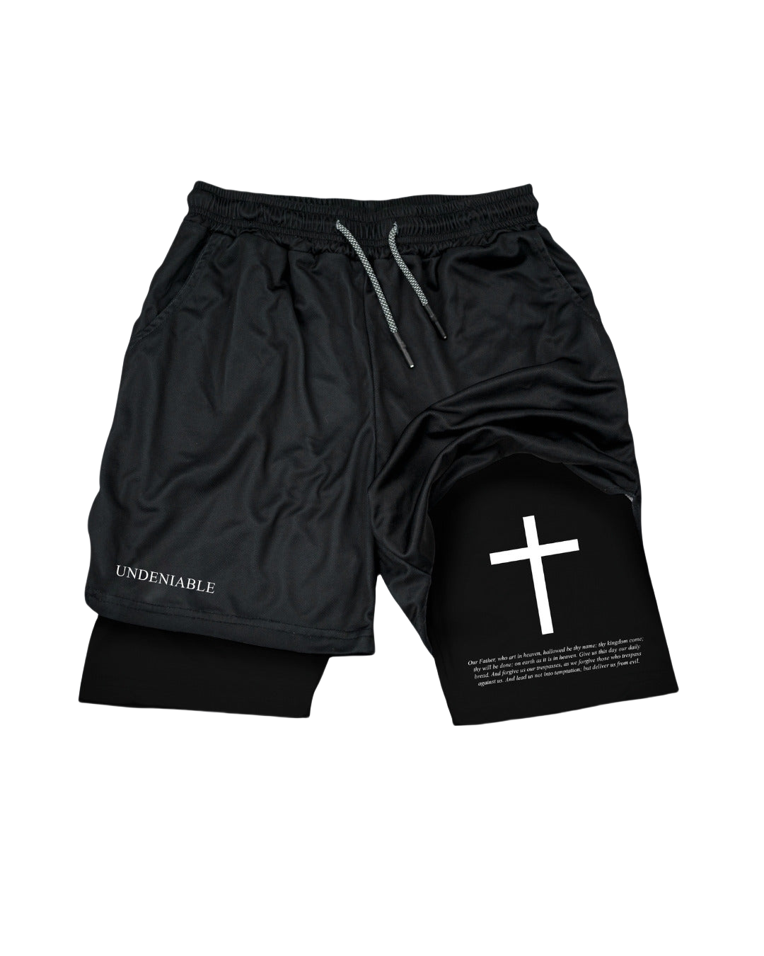 Lord’s Prayer Cross Performance Shorts