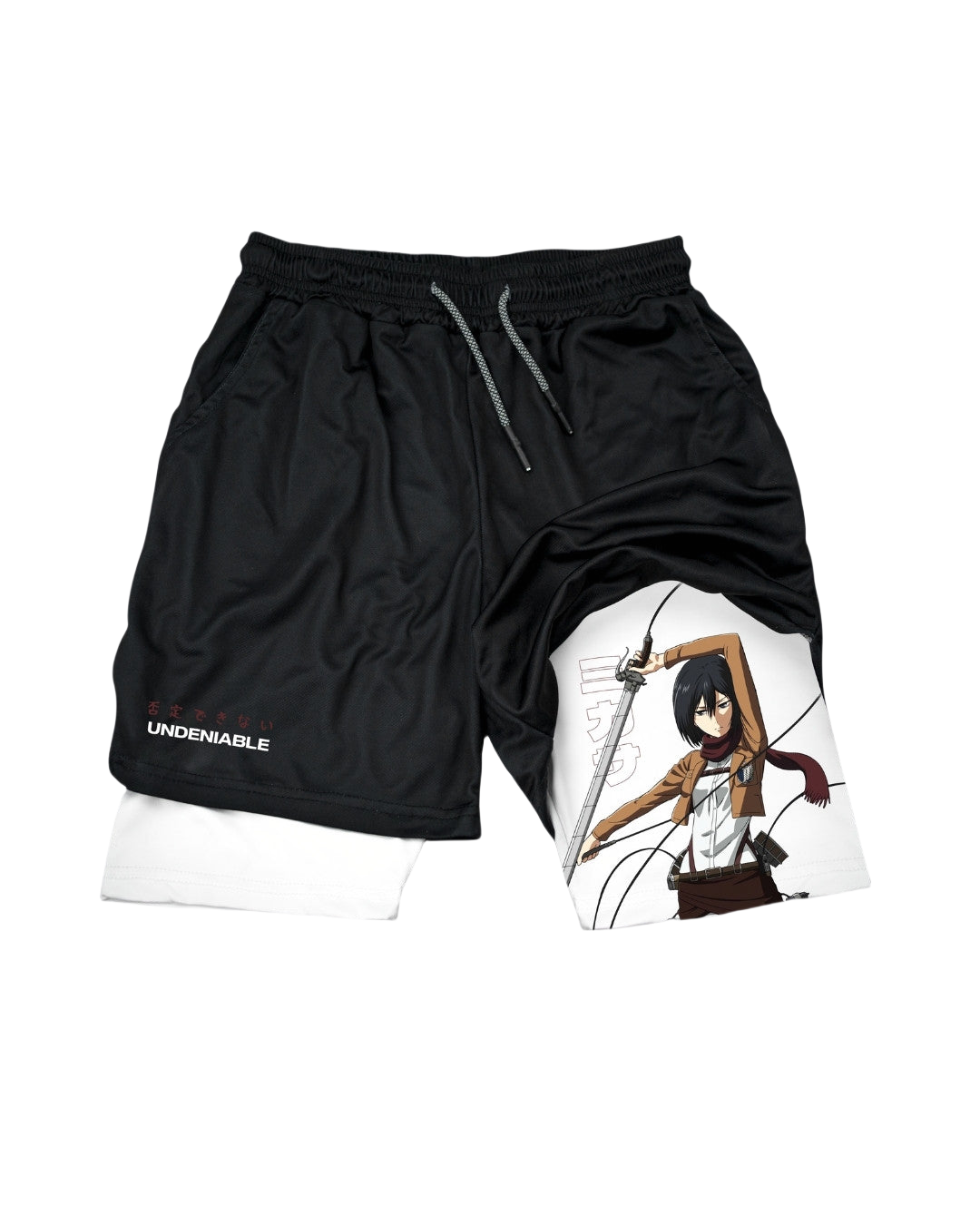 Attack on Titan Mikasa Performance Shorts