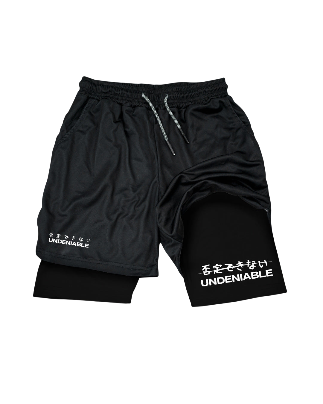 Undeniable Original Performance Shorts All Black