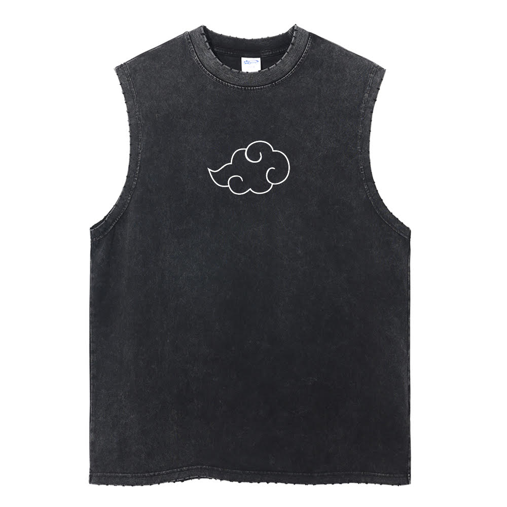 Akatsuki Cloud Vintage Tank Top