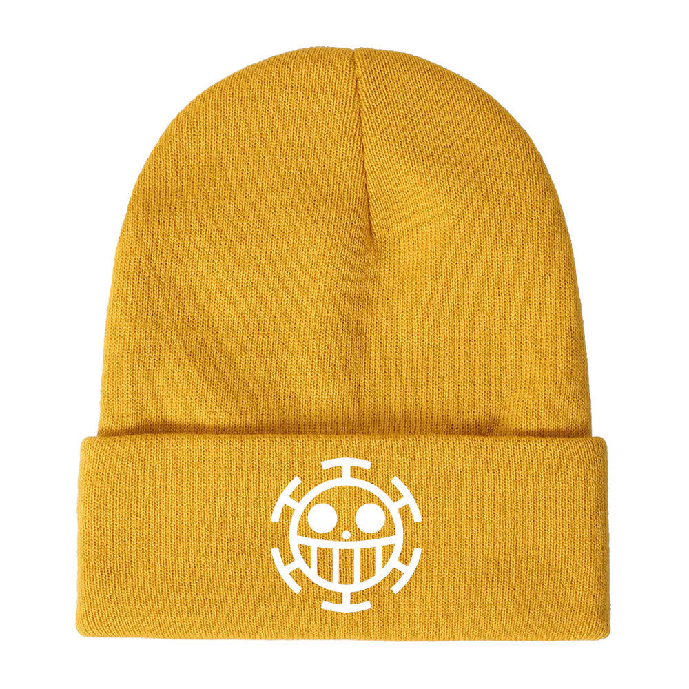 Unisex Straw Hat Anime Warm Beanie