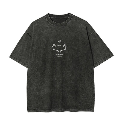 Sukuna Vintage T-Shirt | Jujutsu Kaisen