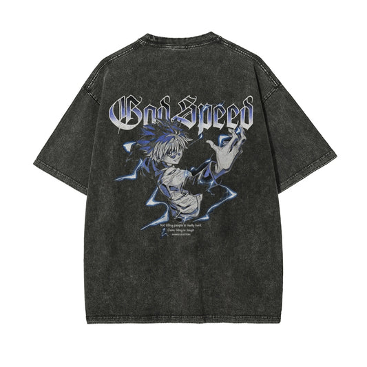 Killua Vintage T-Shirt | Hunter x Hunter