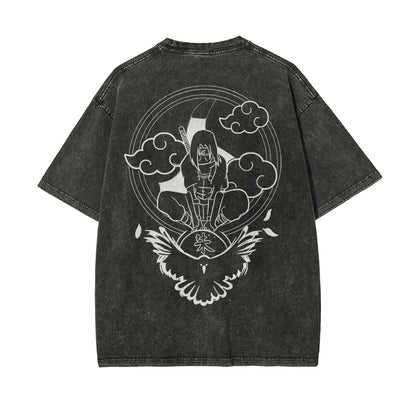 Itachi Vintage Oversized T-Shirt | Naruto