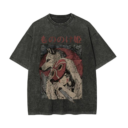 Princess Mononoke Shirt, Studio Ghibli Shirt, Anime Shirt, Vintage T-Shirt