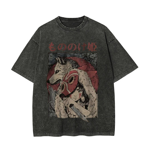 Princess Mononoke Shirt, Studio Ghibli Shirt, Anime Shirt, Vintage T-Shirt