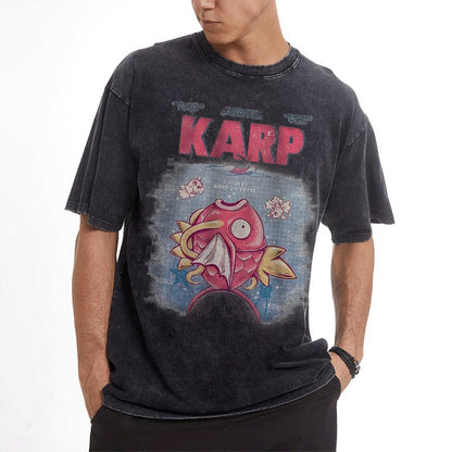 Jaws x Magikarp Shirt, Pokemon Shirt, PKM Shirt, Anime Shirt, Vintage T-Shirt | Pokemon