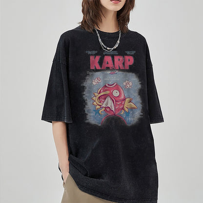 Jaws x Magikarp Shirt, Pokemon Shirt, PKM Shirt, Anime Shirt, Vintage T-Shirt | Pokemon