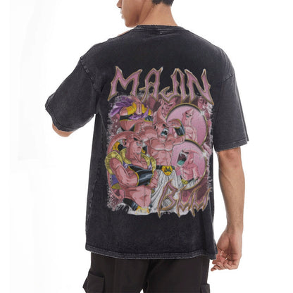 Majin Buu Vintage Oversized T-Shirt | Dragon Ball Super