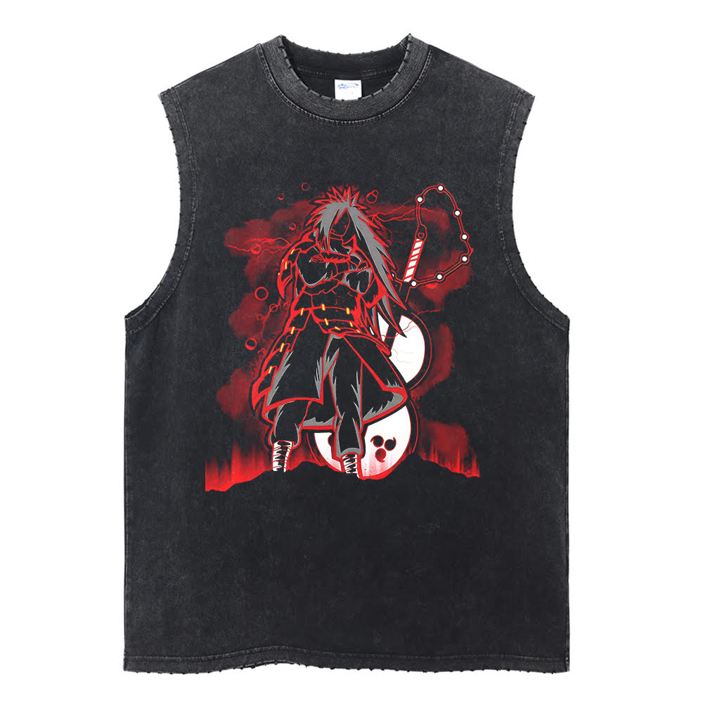 Madara Uchiha "God of War" Vintage Tank Top