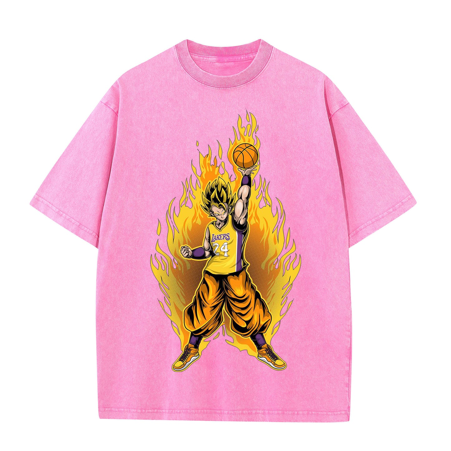 Anime Print Vintage T-Shirt