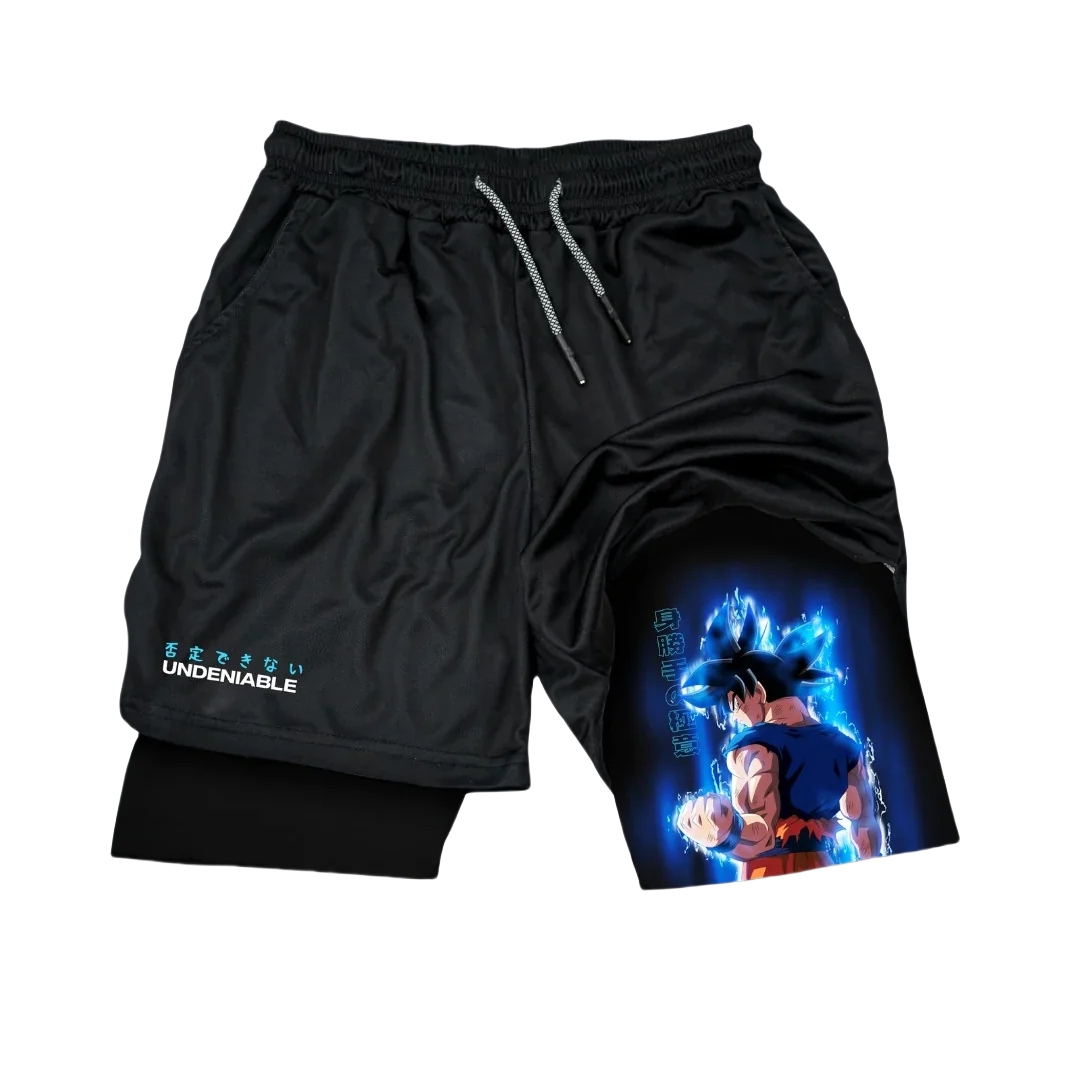 Dragon Ball Ultra Instinct Goku Performance Shorts