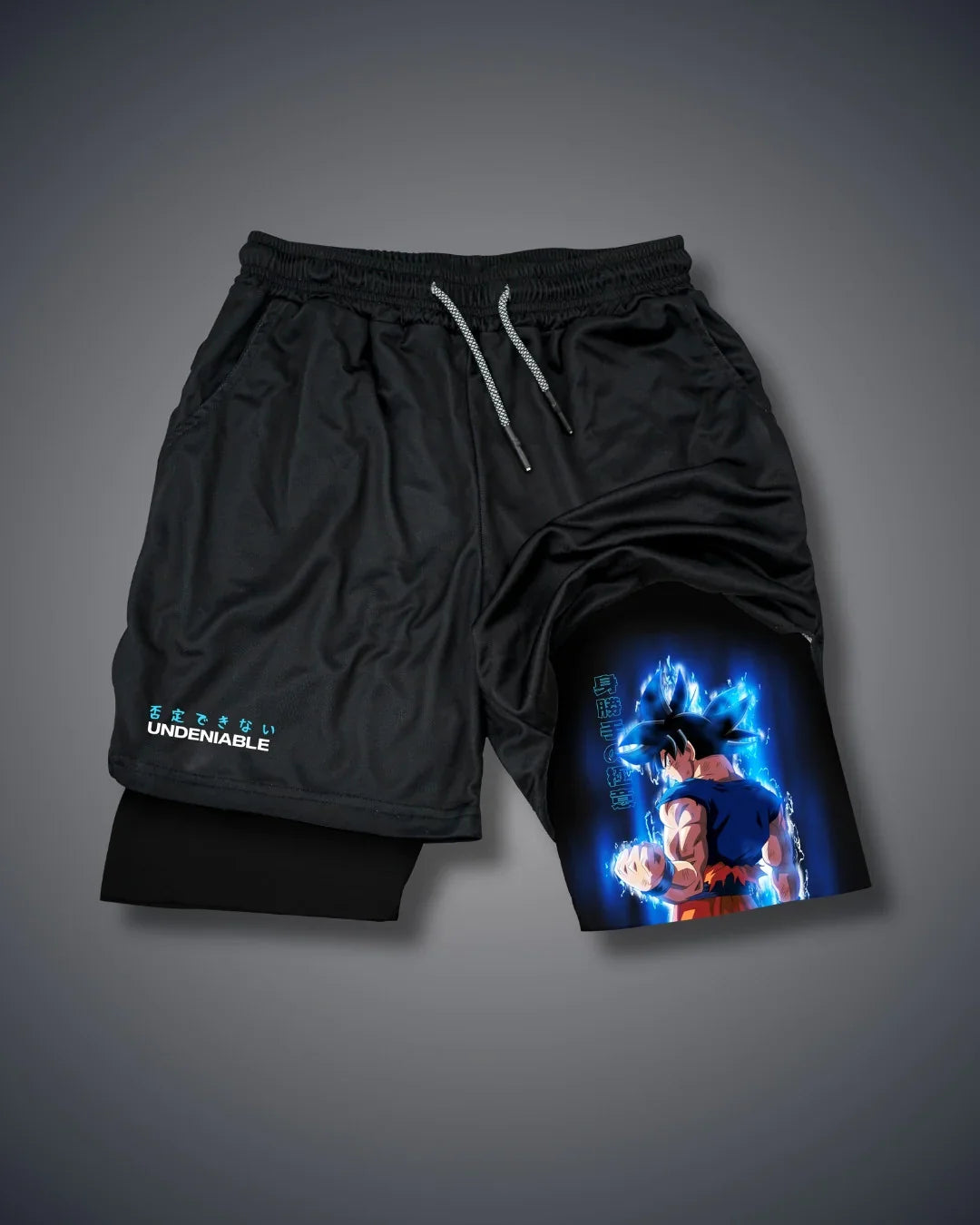 Dragon Ball Ultra Instinct Goku Performance Shorts