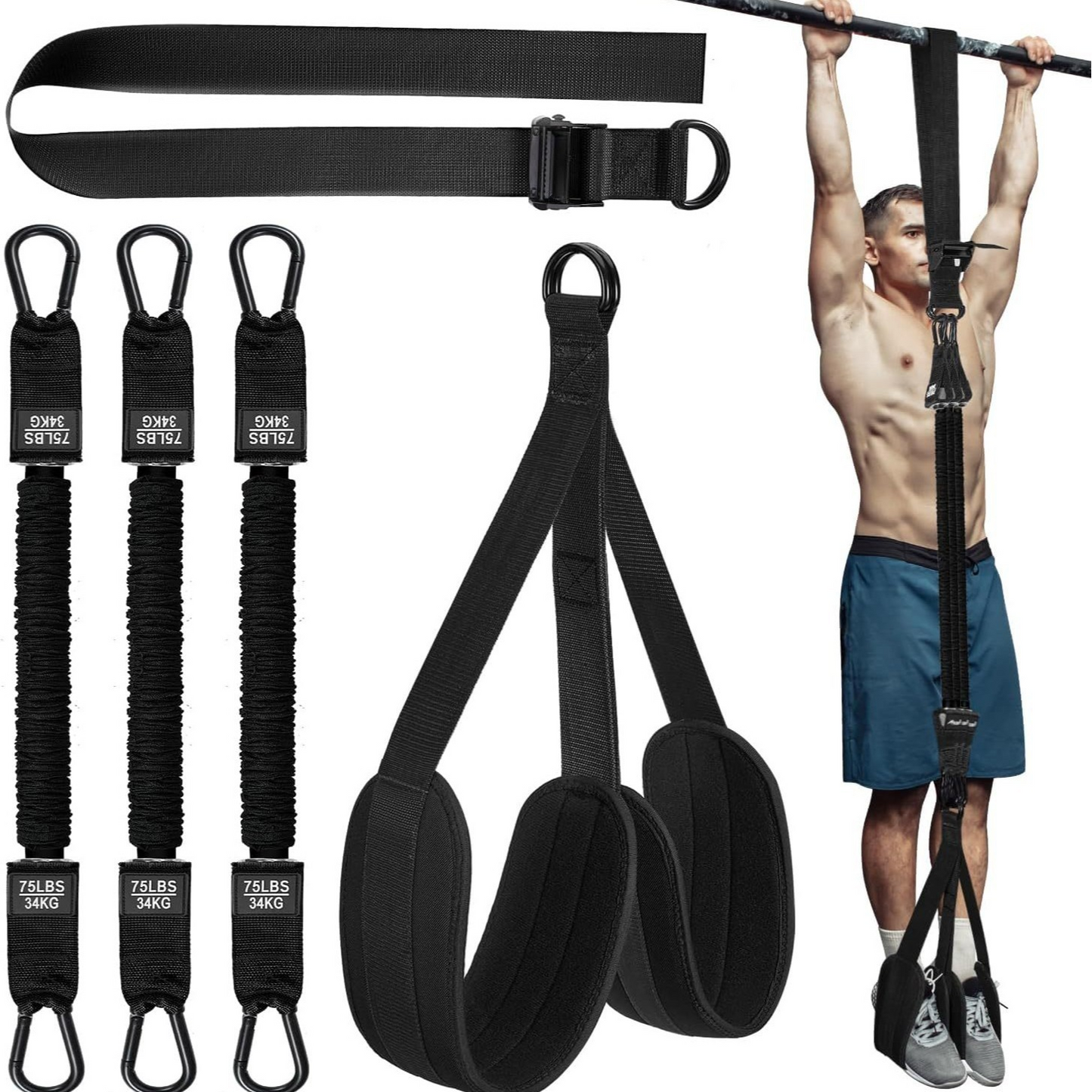 LP™ Heavy-duty Pull Up Workout Band