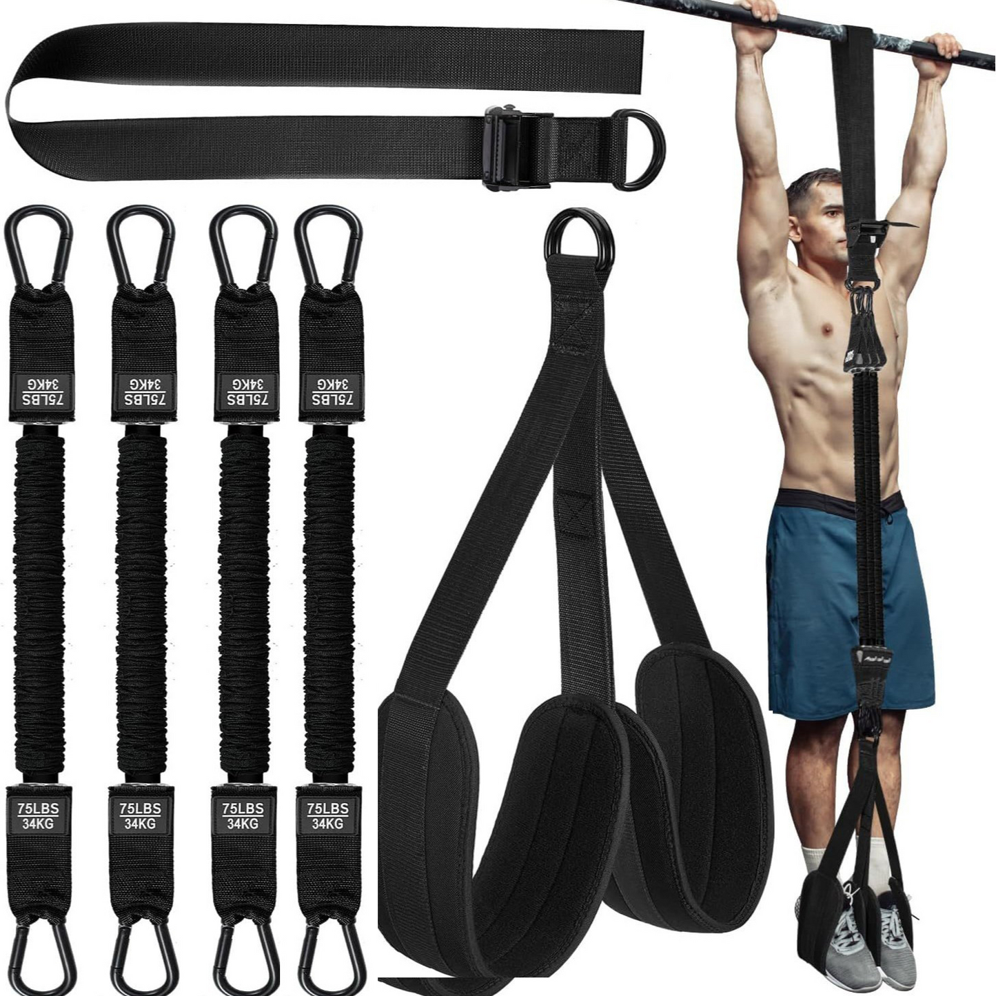 LP™ Heavy-duty Pull Up Workout Band