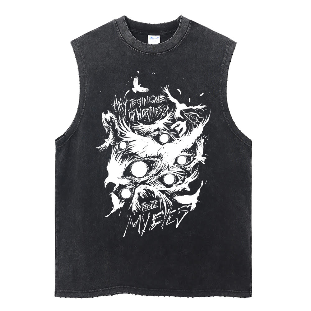 The Crow Master Vintage Tank Top