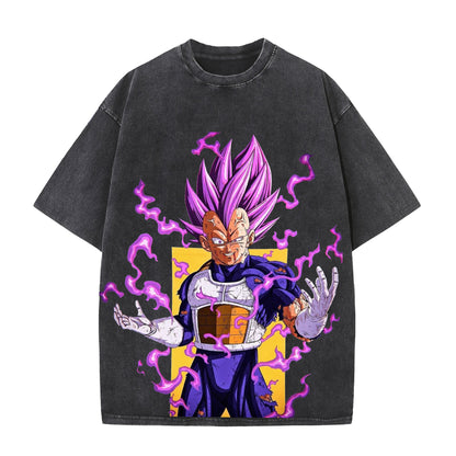 Anime Print Vintage T-Shirt