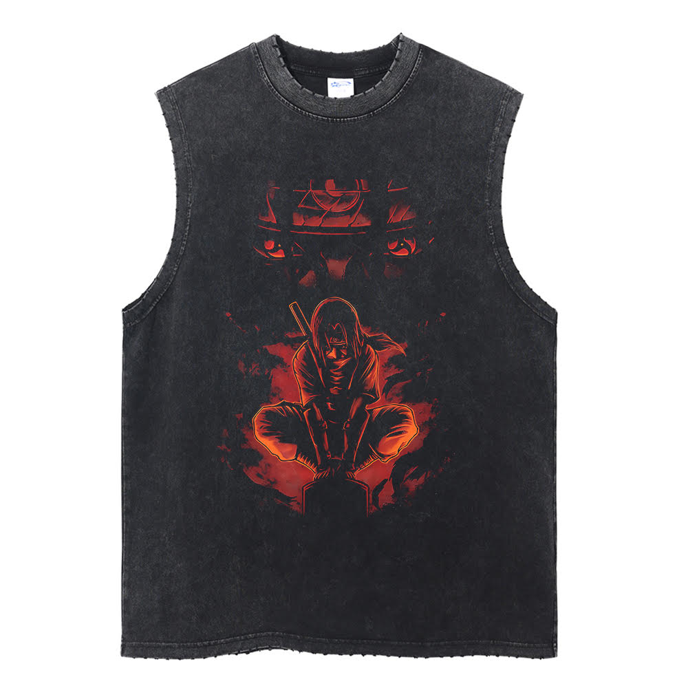 Itachi Uchiha "Clan Slayer" Vintage Tank Top