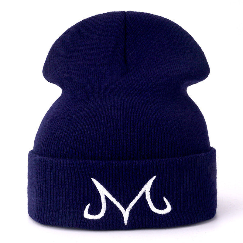 Unisex Anime Letter Logo Embroidered Casual Beanie
