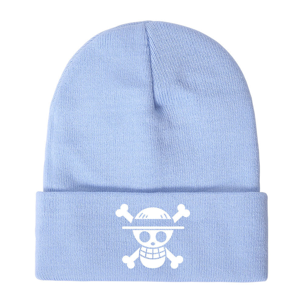 Unisex Straw Hat Anime Casual Warm Beanie