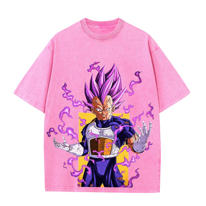 Anime Print Vintage T-Shirt