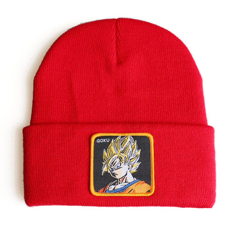 Unisex Anime Autumn And Winter Warm Knitted Hat