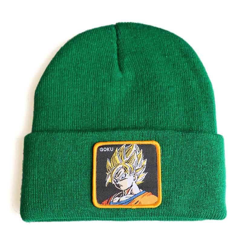 Unisex Anime Autumn And Winter Warm Knitted Hat