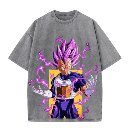 Anime Print Vintage T-Shirt