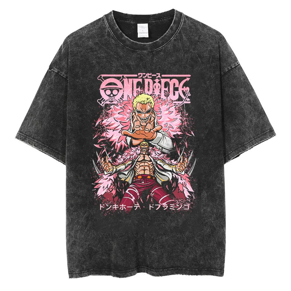 Anime Print Vintage Tee