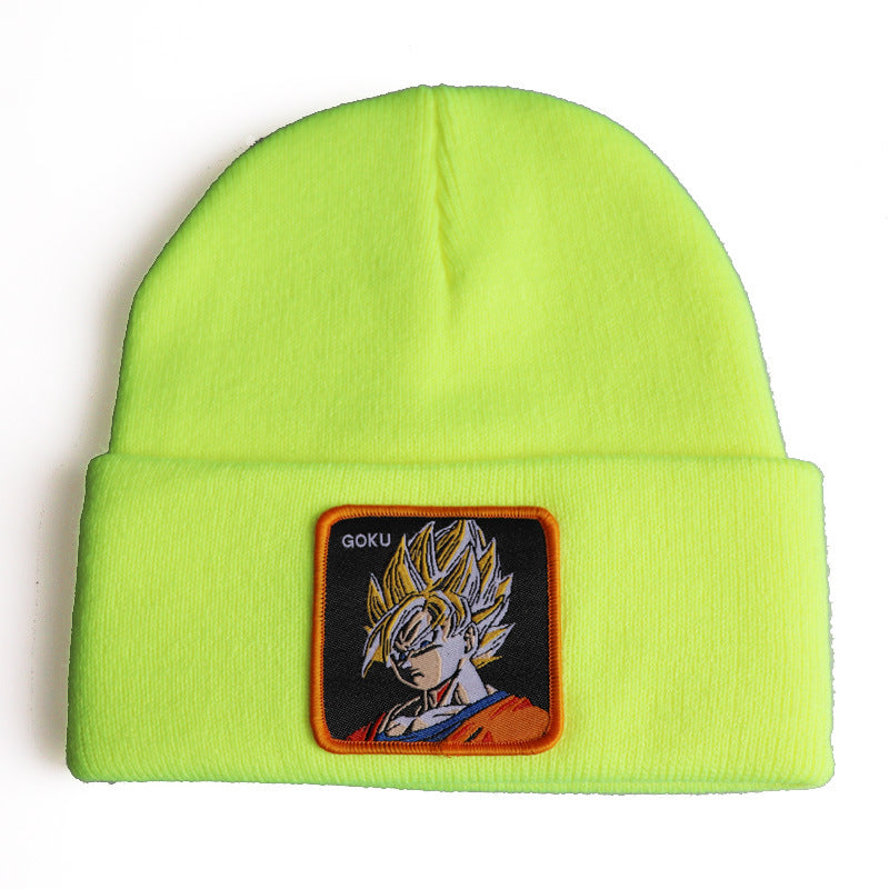 Unisex Anime Autumn And Winter Warm Knitted Hat