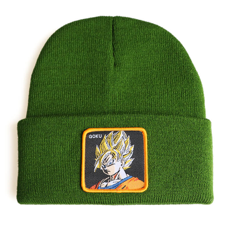 Unisex Anime Autumn And Winter Warm Knitted Hat
