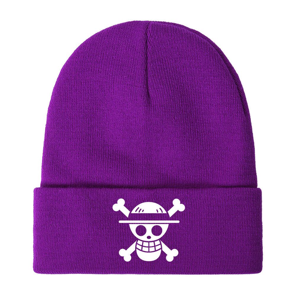 Unisex Straw Hat Anime Casual Warm Beanie