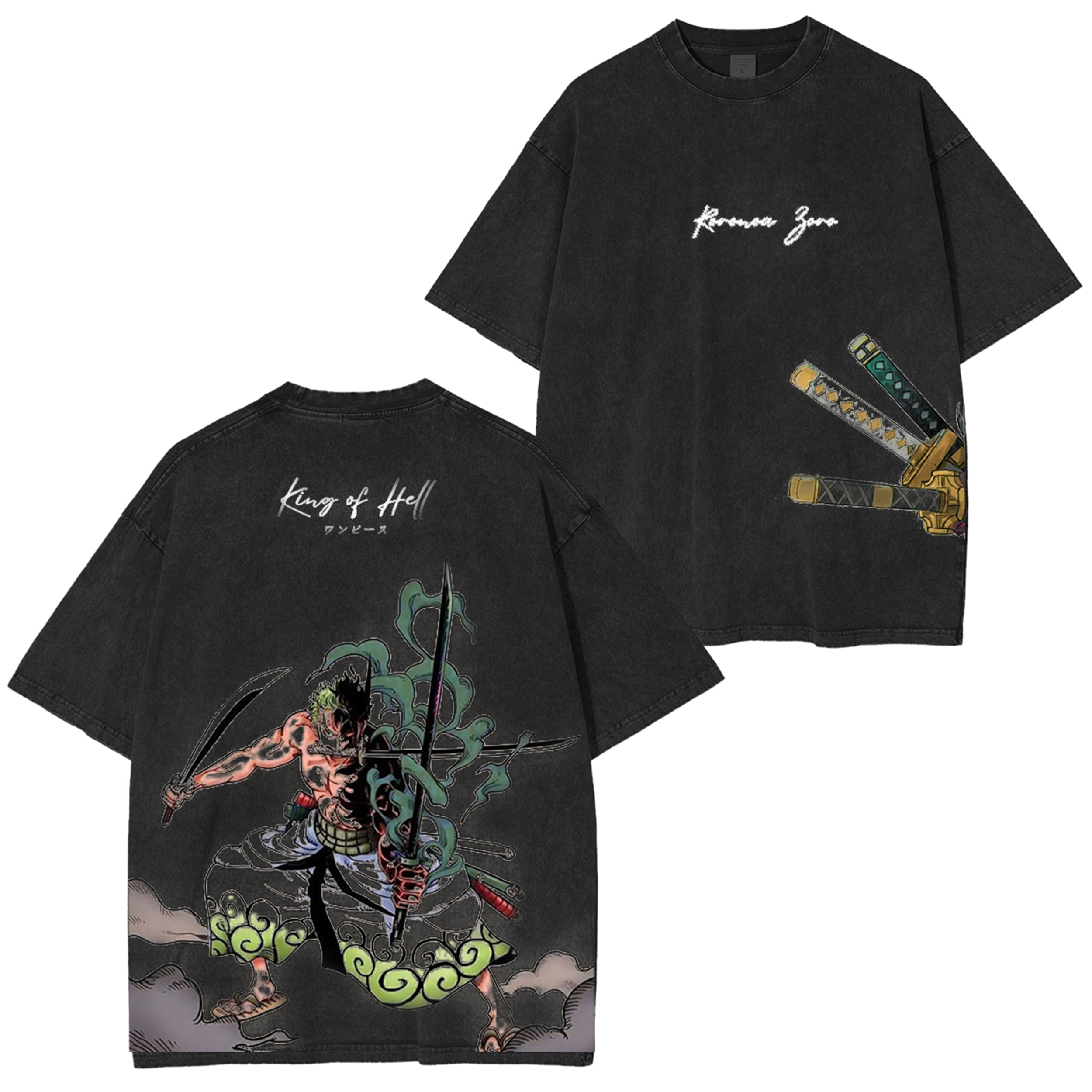 One Piece Roronoa Zoro Anime T-Shirt