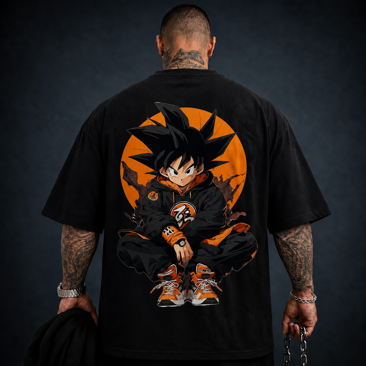 Oversized T-Shirt Oversized Premium Super Goku