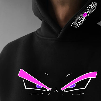 Unisex Oversized Anime Print Hoodie