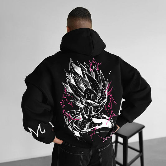Unisex Anime Printed Hoodie