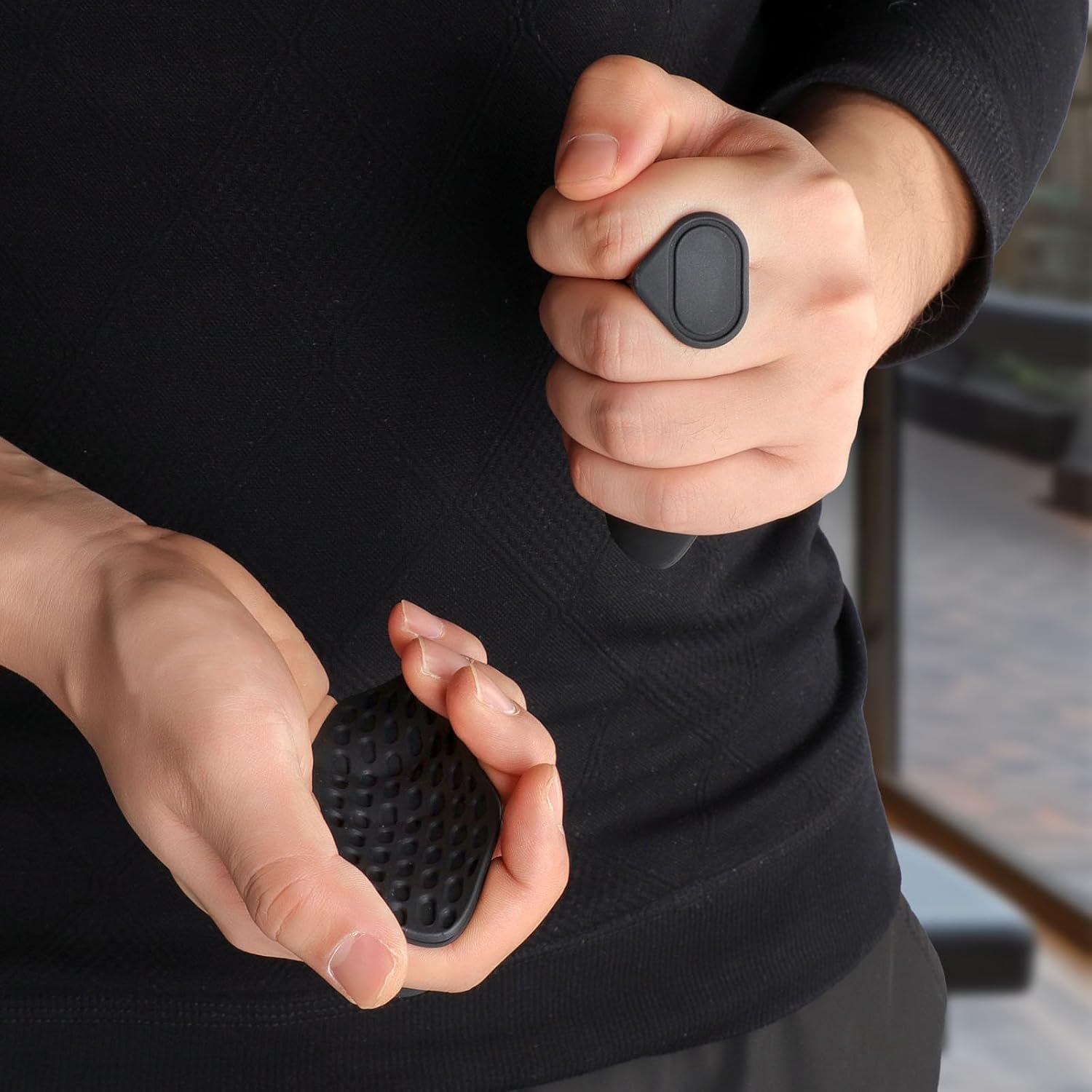 3 Pairs Anti-Slip Workout Grips – Ergonomic Rubber Hand Protectors
