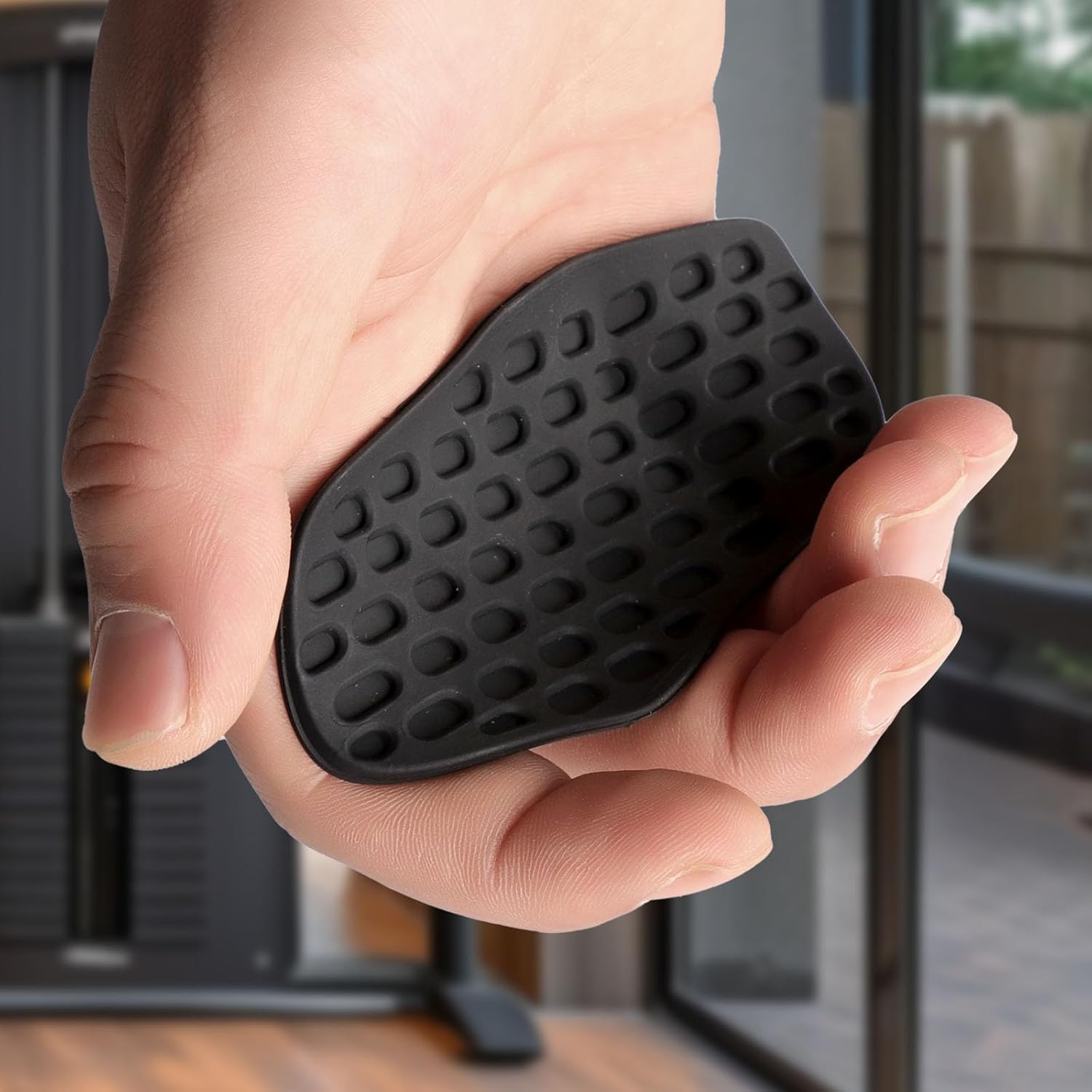 3 Pairs Anti-Slip Workout Grips – Ergonomic Rubber Hand Protectors