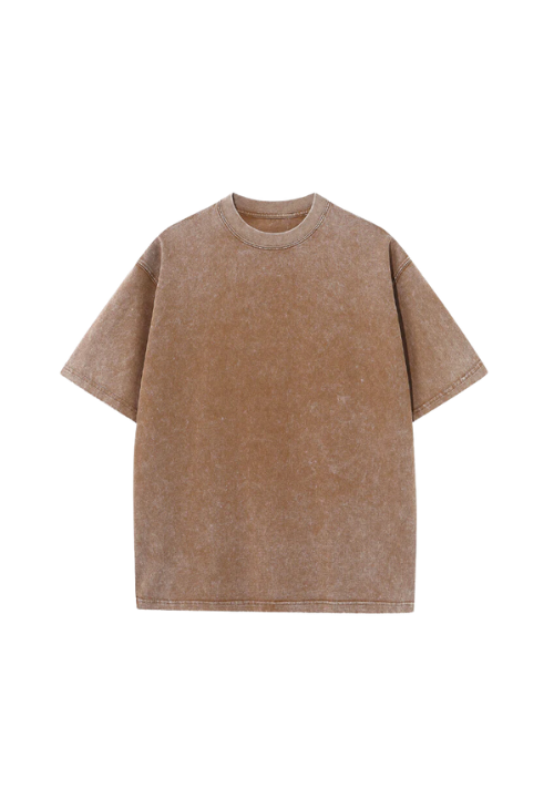 4-Pack Vintage Washed Tees – Ultra Soft, Breathable & Classic Fit