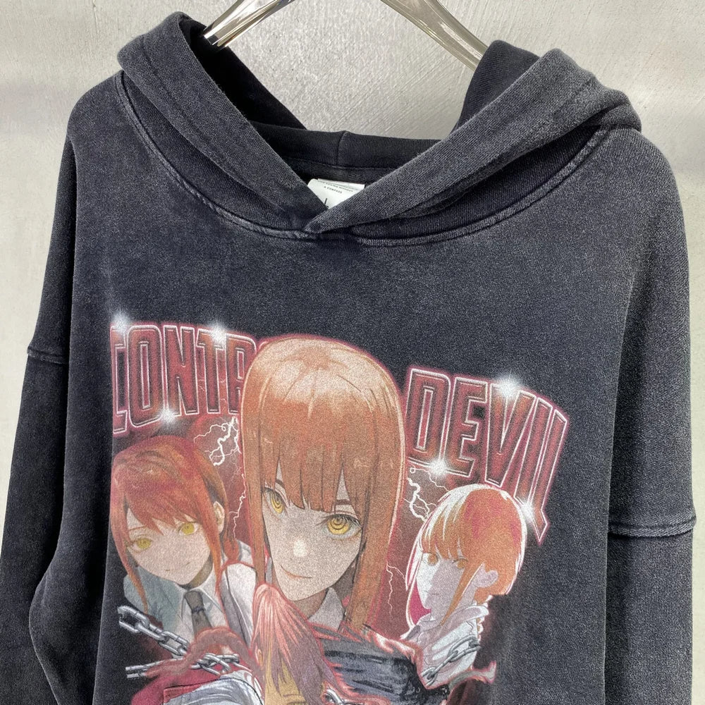 Makima Vintage Hoodie V2