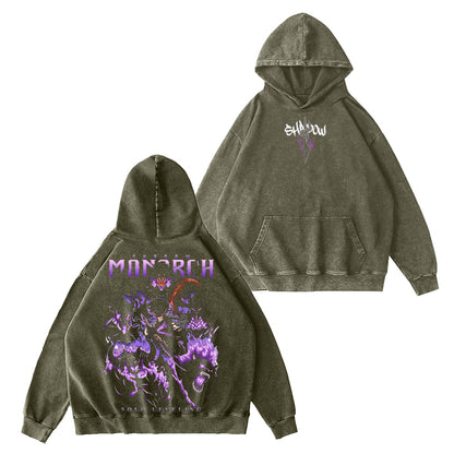 Solo Leveling Vintage Washed T-shirt/Crewneck/Hoodie