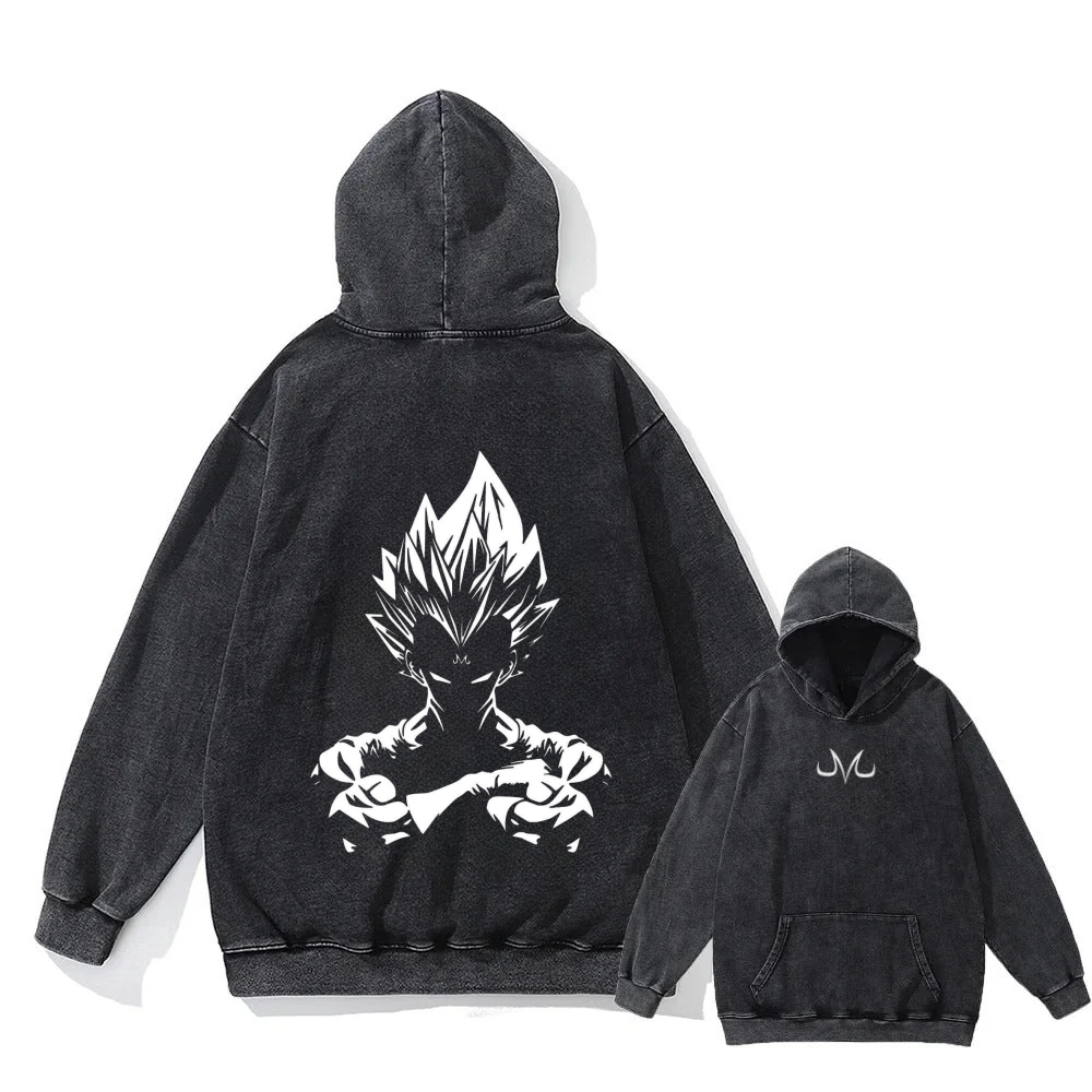 Dragon Ball Z Vegeta Vintage Hoodie V1